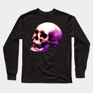 Pink Skull Long Sleeve T-Shirt